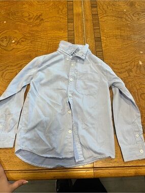 Boys' Light Blue Button-Down Shirt